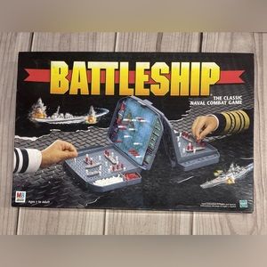Vintage 1998 Battleship The Classic Naval Combat Game Hasbro Milton Bradley
